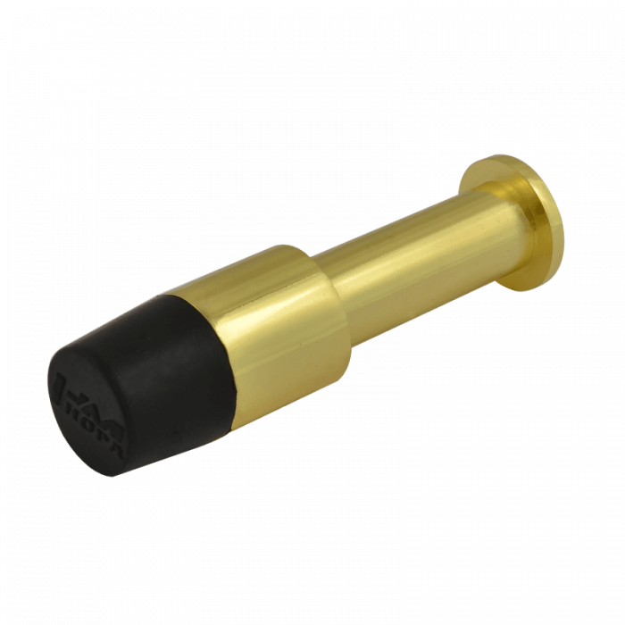 Ограничитель дверной Нора-М 104 настенный, золото 8035