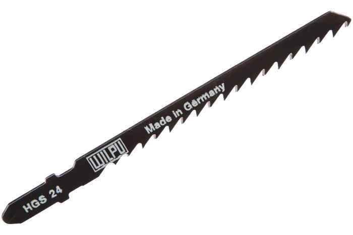 Пилка HGS 24 х5шт/уп для дерева до 50мм (криволин., быстрый рез)WILPU