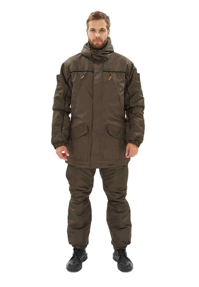 Костюм демисезонный "ГЕРКОН-ВЕСНА/ОСЕНЬ" кур/бр цв.Хаки/олива, -10°С