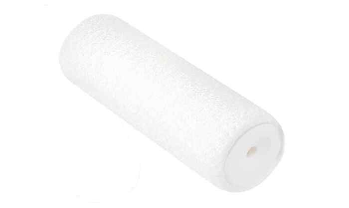 Валик 25 см, белый для деревозащиты, микрофибра 8 мм  COLOR EXPERT