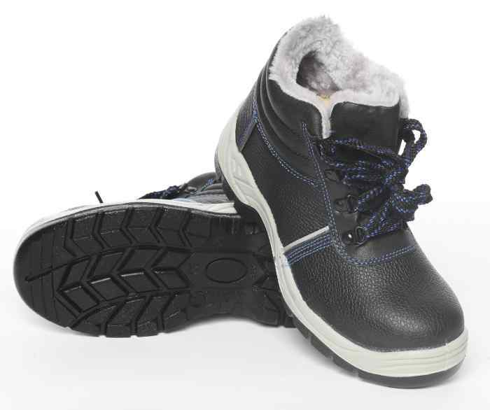 Ботинки "Рабочий" (зима) SJ7088-S-W ПУ-ТПУ с МП МС искусственный мех