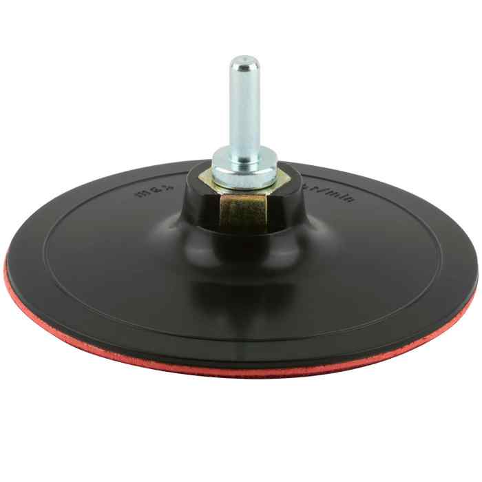 Насадка с липучкой для дрели и УШМ Cutop Profi, 125 мм твердая