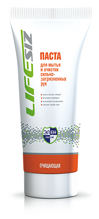 Паста для мытья сильнозагрязненных рук «Элен» 200 мл