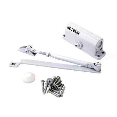 Доводчик дверной DC-060 WHITE (до 60кг) белый, морозостойкий