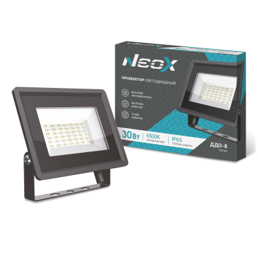 Прожектор светодиодный 30W 6500К IP65 230В ДДО-8 NEOX