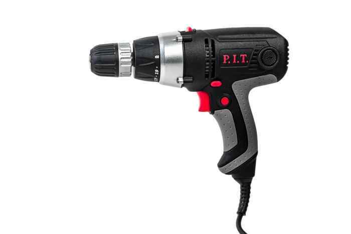Шуруповерт сетевой PBM10-C2 P.I.T.(400Вт, 0-350/1050 об.мин, 26 Нм, 10мм)