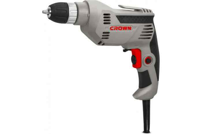 Дрель безударная CT10143-13C (550Вт, БЗП, коробка)/CROWN