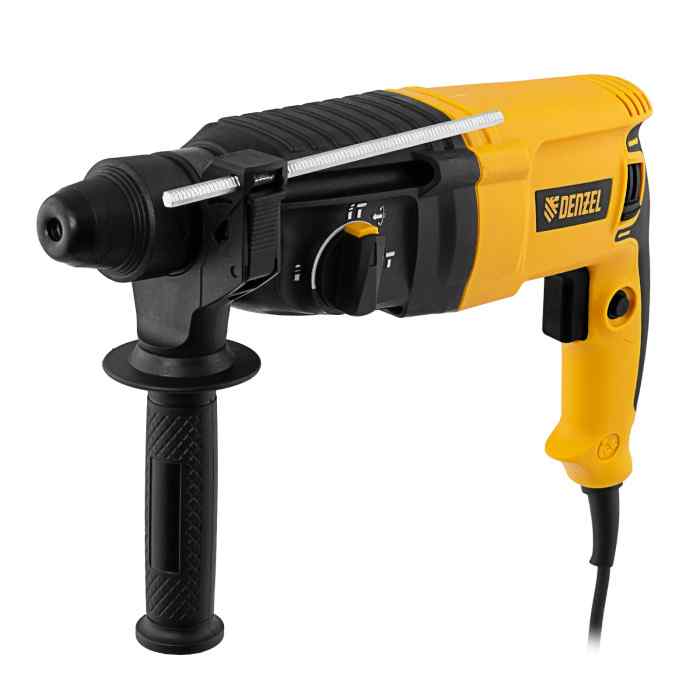 Перфоратор электрический RHH-800-26(SDS+, 800 Вт, 3 Дж, 3 режима).// Denzel