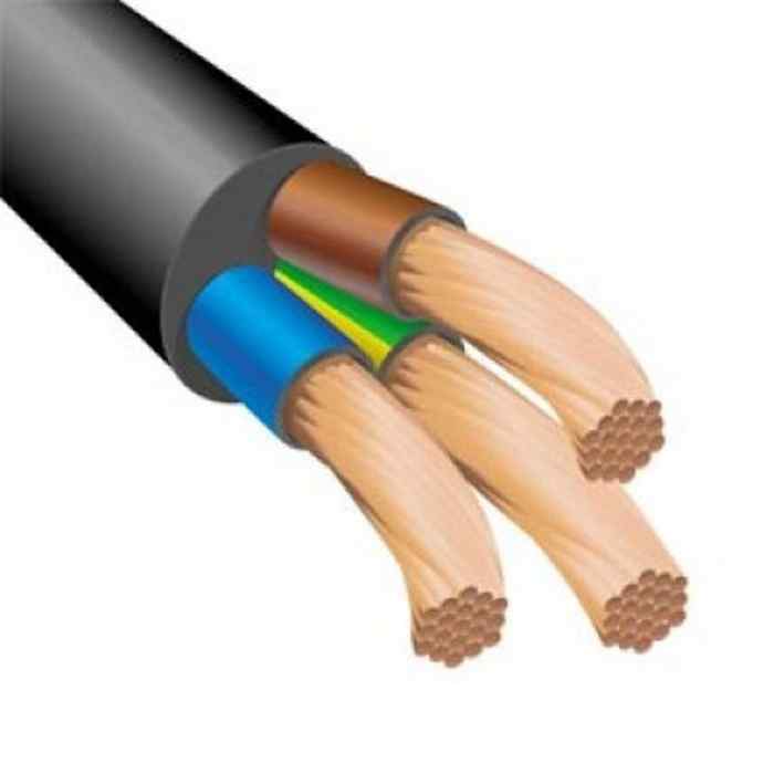 Кабель КГтп-ХЛ 3х4,0 380/660-3