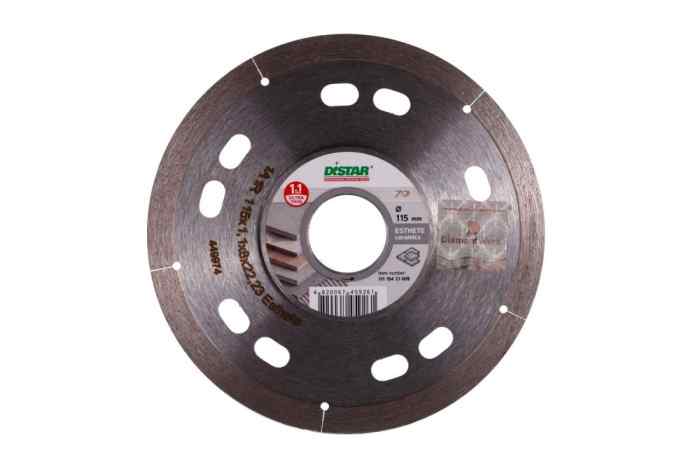 Диск алм.сплошной Esthete 115*1.1*8.0*22.2 (керамика) Distar