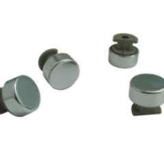 Крепёж для зеркал 101 D=17мм, хром  (в уп. 24 шт)