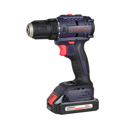 ШУРУПОВЕРТ  АККУМ SPARKY  BR2 18LI-C BL(Бесщет., 18В, 2*2А/ч, 55Н/м, 13 мм, кейс)