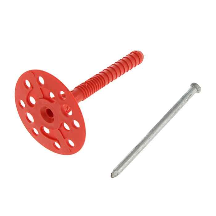 Дюбель для изоляции с мет. гвоздем 10х120