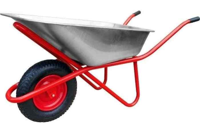 Тачка строительная одноколесная 118л/200кг WB5009M1 MASTER