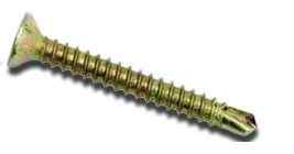 Саморез 3,9х32 сверло желтый/белый цинк, для оконного профиля 500шт