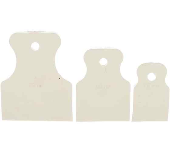 Шпатели резиновые, набор 3 шт. (40/60/80 мм) MATRIX