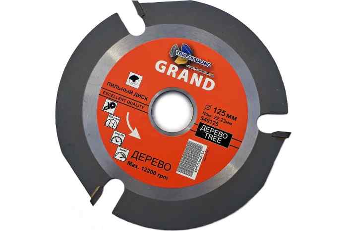 Диск пильный TRIO-DIAMOND 125×3T-22,2 GRAND
