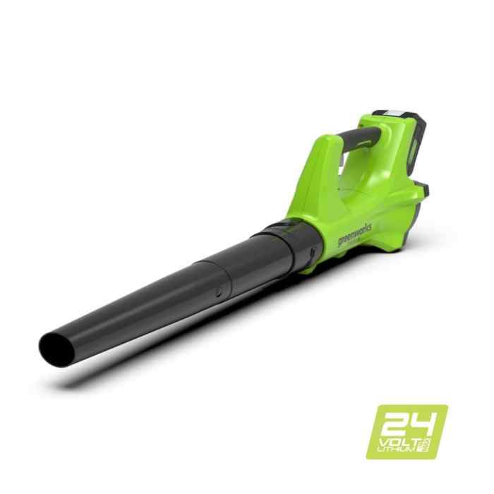 Воздуходув аккумуляторный Greenworks G24AB, 24V, без АКБ и ЗУ