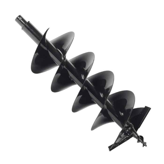 Шнек двухзаходный D 250B для грунта к бензобуру со сменными ножами, диаметр 250мм длина 800мм