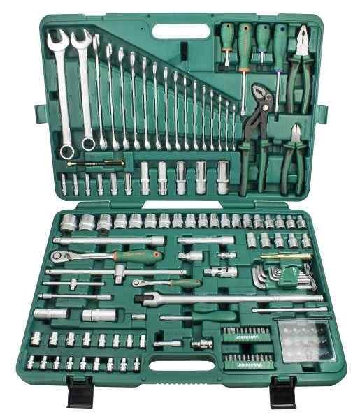 Набор инструмента универсальный 1/4", 1/2"DR, 142 пр. / JONNESWAY