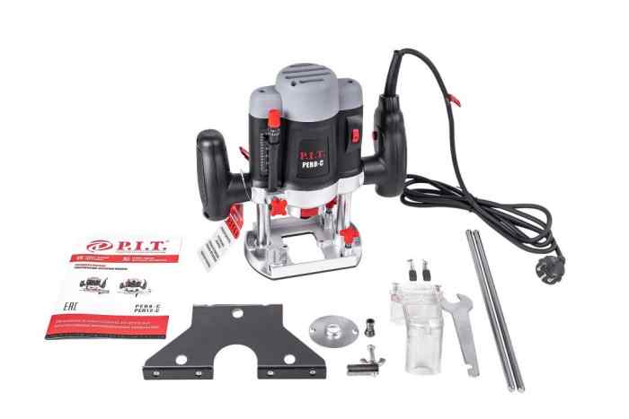 Фрезер электрический PER8-C МАСТЕР (1400Вт, рег-ка 16000-30000об/мин, цанга 6, 8мм)