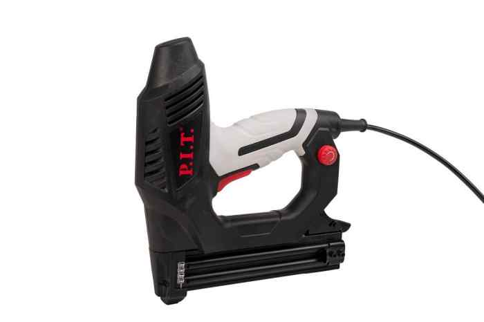 Степлер электрический PST6001-C (20шт/мин, магаз.100шт, тип GA18, скобы15-25мм, гвозди 15-32мм)