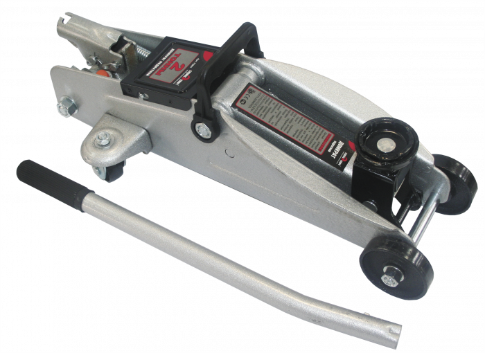 Домкрат подкатной 2т. в кейсе высота 135-330мм/СЕРВИС КЛЮЧ