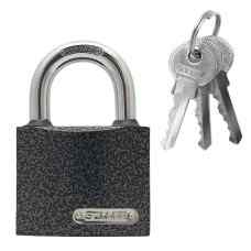 Замок навесной 63 мм автомат. запирание (113-051)