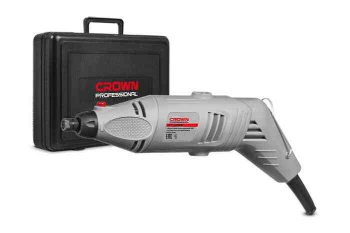 Электрогравёр CROWN CT13428 BMC(160Вт, 0.8-3.2 мм, 8000-35000 об/мин,0.75 кг)
