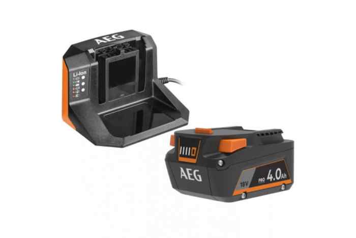 Набор: зарядное устройство BL18S+аккумулятор SETL1840S (18, 4А/ч Li-Ion) AEG