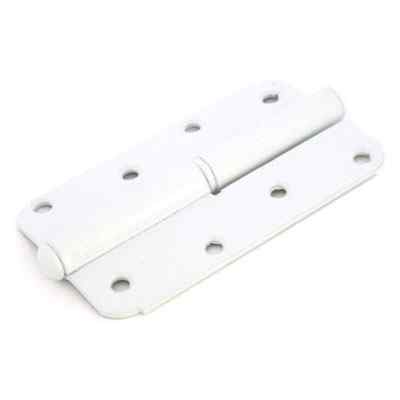 Петля ПН1-110 белая правая, без шурупов, Кунгур (код 3245) 