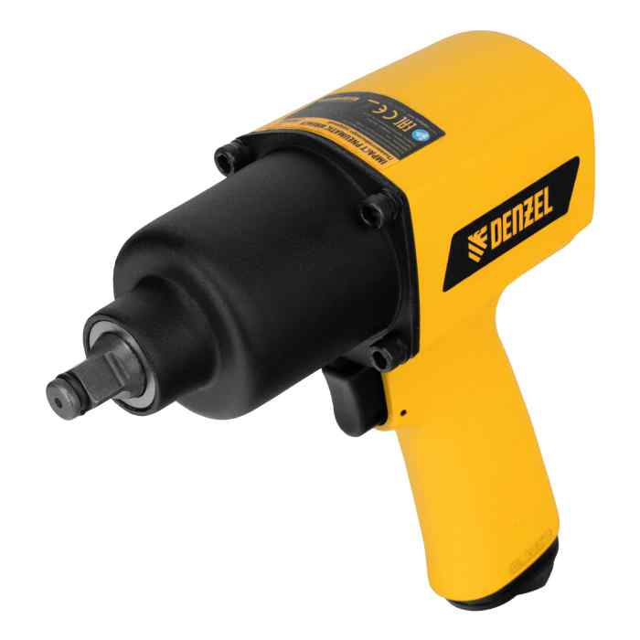 Ударный пневмогайковерт IW1500SP, 1/2", 8800 об/мин, 1490 Нм// Denzel