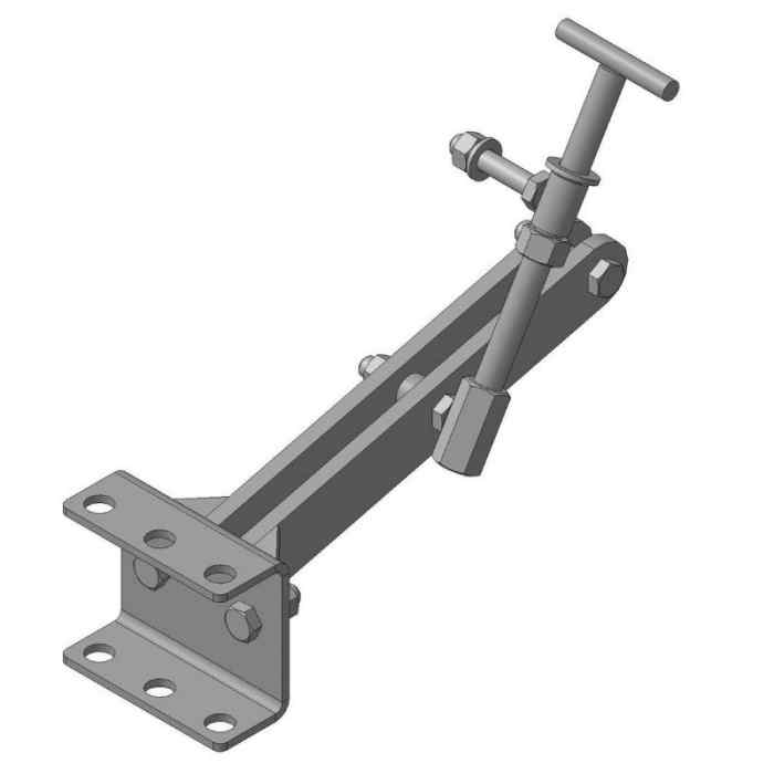 Сцепка для МБ  с наружным кронштейном