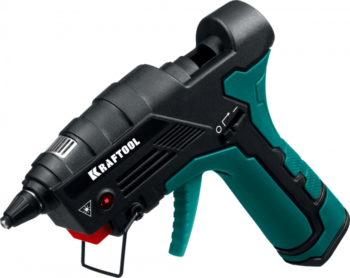 Термоклеящий газовый пистолет KRAFTOOL GG-200, 11 мм 200°C