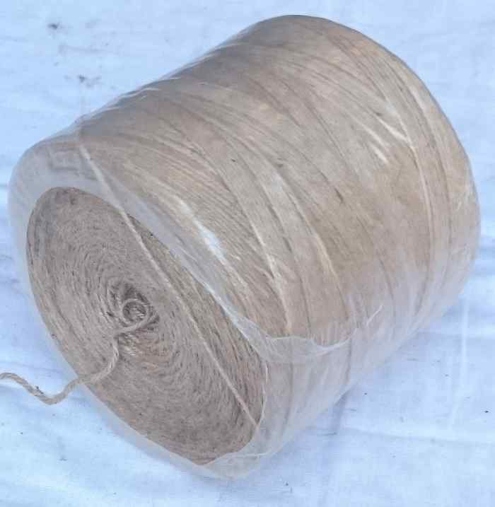 Шпагат джутовый 800 ТЕКС 250м нагрузка 10кг в уп.40шт