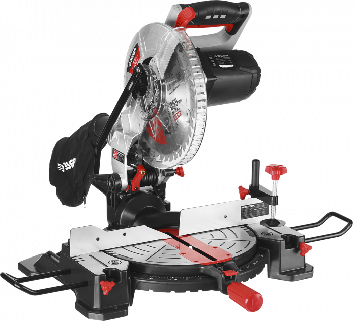 Пила торцовочная ЗУБР ЗПТ-255-1800 ЛМ2 (1600Вт, диск 255*30мм)