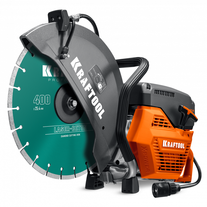  Бензорез KRAFTOOL  K770  K770-16H (5.1 л/с, 400мм*20/25,4/32, гл.рез. 145мм, 13 кг.)