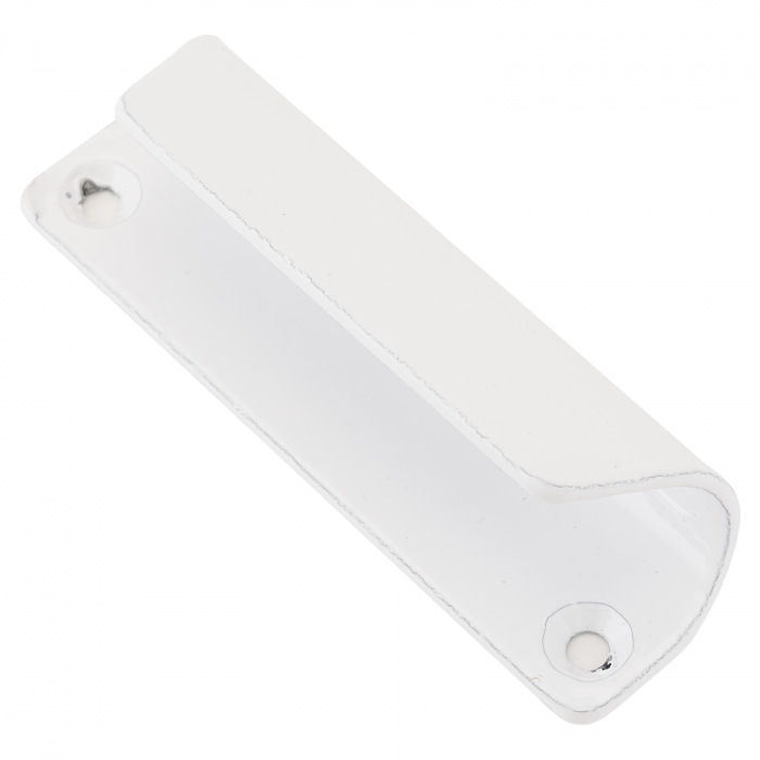 Ручка для двери балкона из ПВХ метал. белая (1шт)