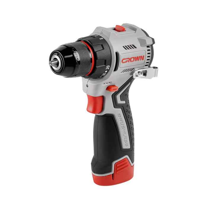 Дрель-шуруповерт аккум бесщеточн. CT21129HMX-2 (12В, 2х2А/ч, 10мм, 45Н/м кейс)