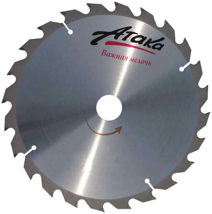 Пильный диск 250х30 60зуб. / АТАКА
