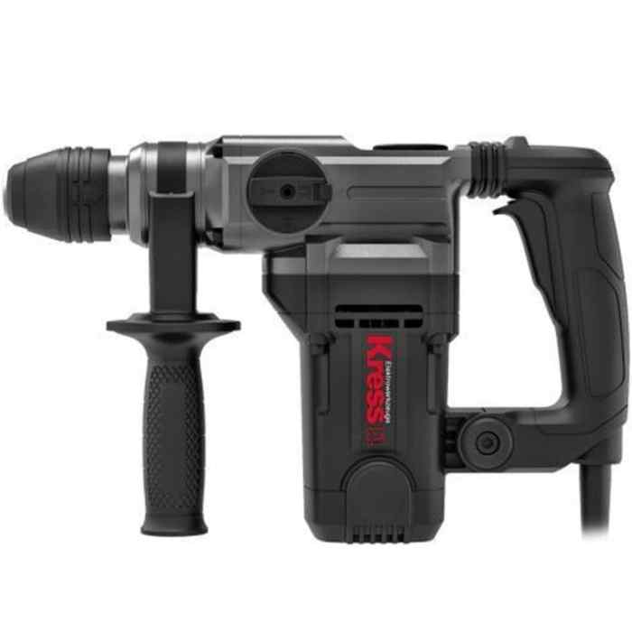 Перфоратор SDS-Plus KRESS KU332 (220В,1100Вт,5.0Дж,4100уд/мин, 900об/мин, 2 реж, 28мм, 5.3кг, кейс)