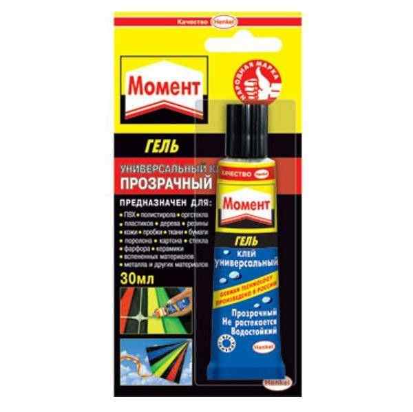 Клей гель 125мл Момент /шоубокс