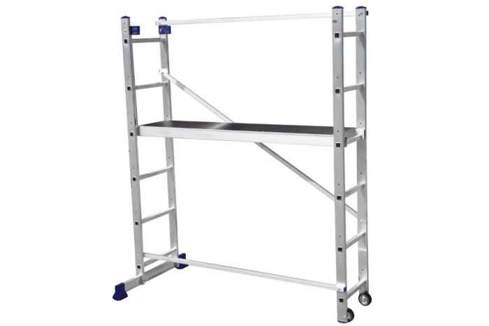 Лестница-помост Алюмет МИНИ 2*7 (196/308 12,0 кг) 