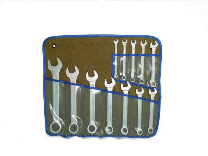 Набор ключей комбинированных КГК № 9 (размеры 8-22, 9шт.) в сумке