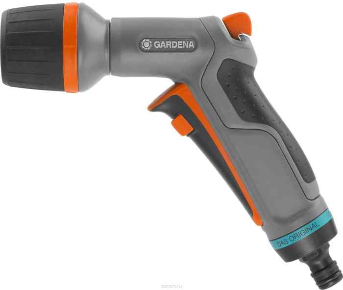 Пистолет-наконечник для полива "GARDENA" Comfort ecoPulse