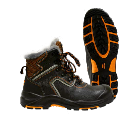 Ботинки мужские "PERFECT PROTECTION" ПКП АС,  PRB4-CSW пу/нитрил, натуральный мех