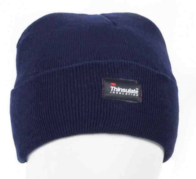 Шапка с тинсулейтом синяя