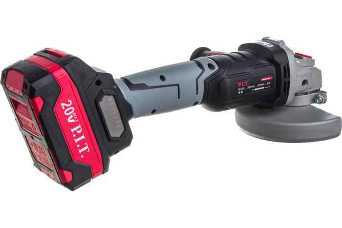 Аккум. бесщет. шлифмаш. PWS20H-125B/1 (20В, 1*4А/ч, 125мм, Li-Ion, 4500/6500/8000 об/мин, кейс)