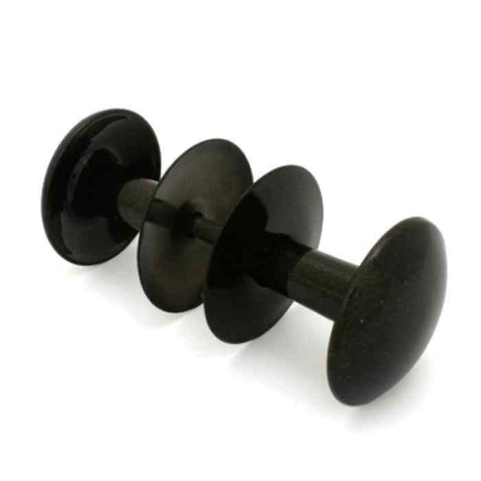 Ручка-кнопка РДК-110 цвет Чёрный