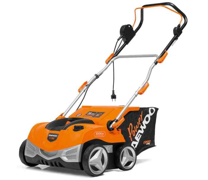 Скарификатор электрический DAEWOO DSC 2000E 2кВт, 38 см, 55л